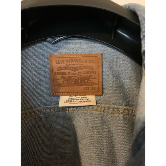 Levi’s Original Trucker Jean Jacket XL - Picture 2 of 2
